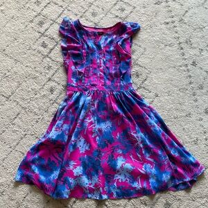 Floral Ruffle Dress